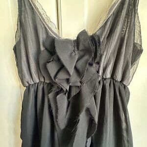 Poof Black Camisole Womens‎ Small New